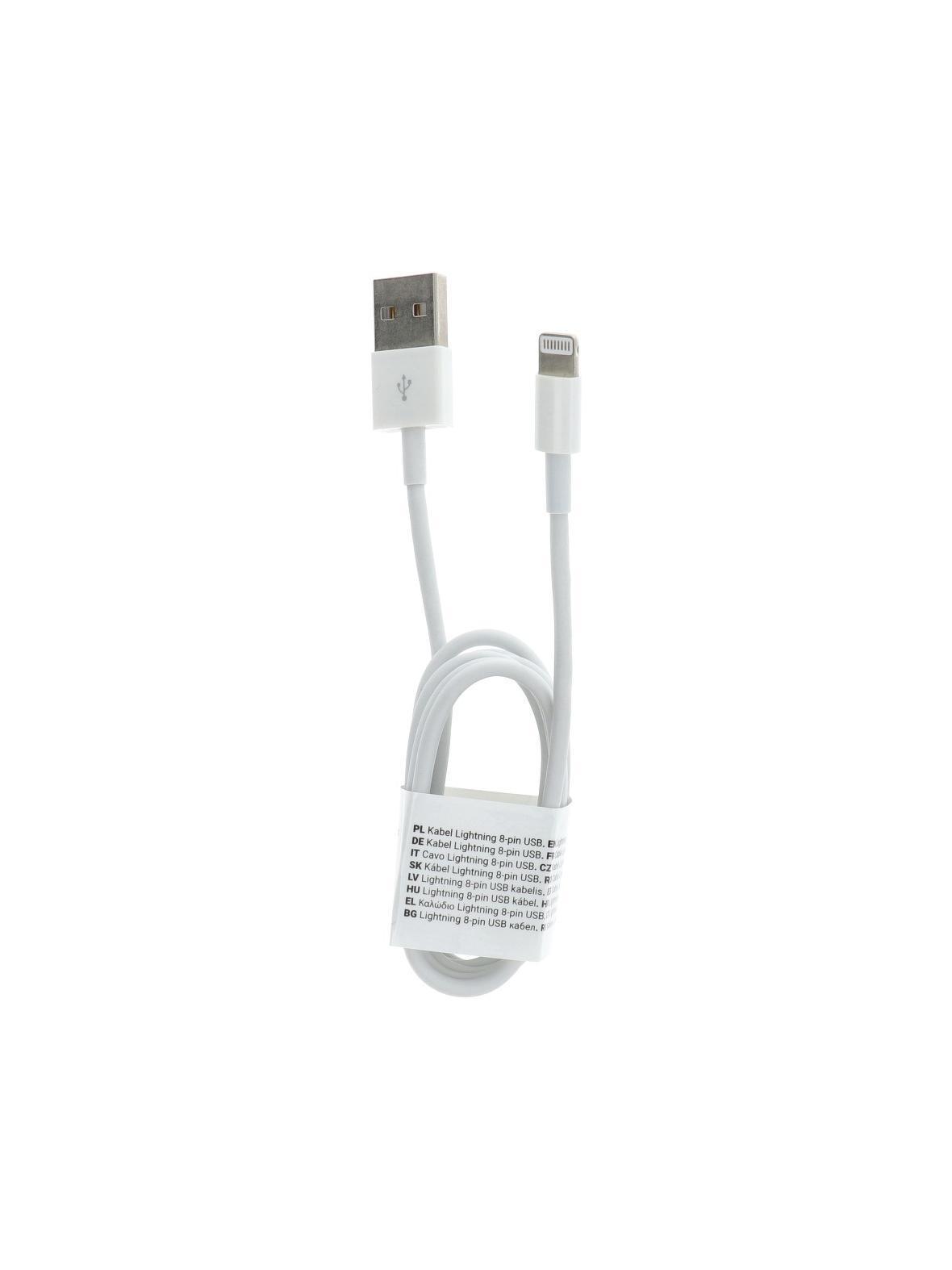 Kabel USB A do Lightning C601 1 m biały