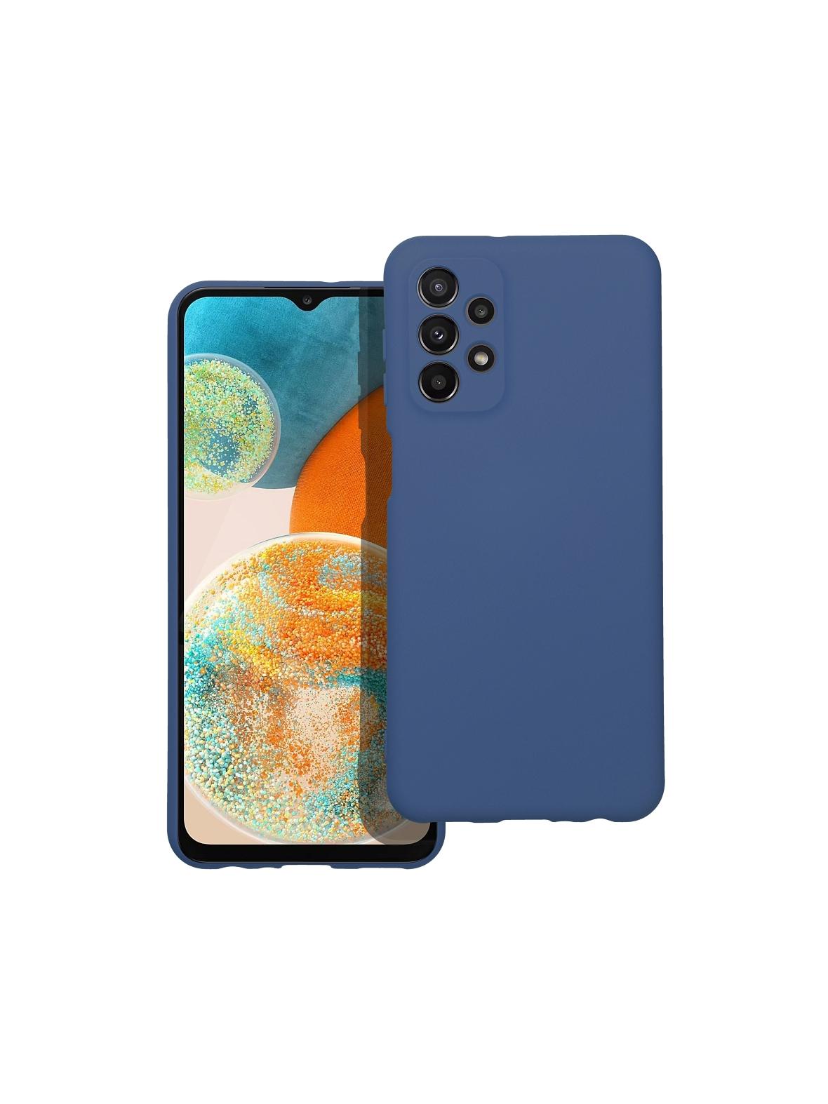 Futerał SILICONE do SAMSUNG A23 5G niebieski