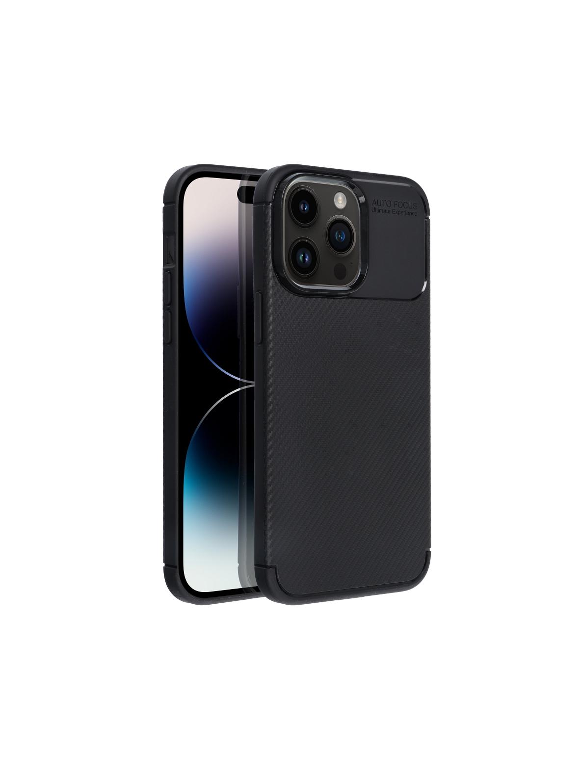 Futerał CARBON PREMIUM do IPHONE 14 Pro Max czarny