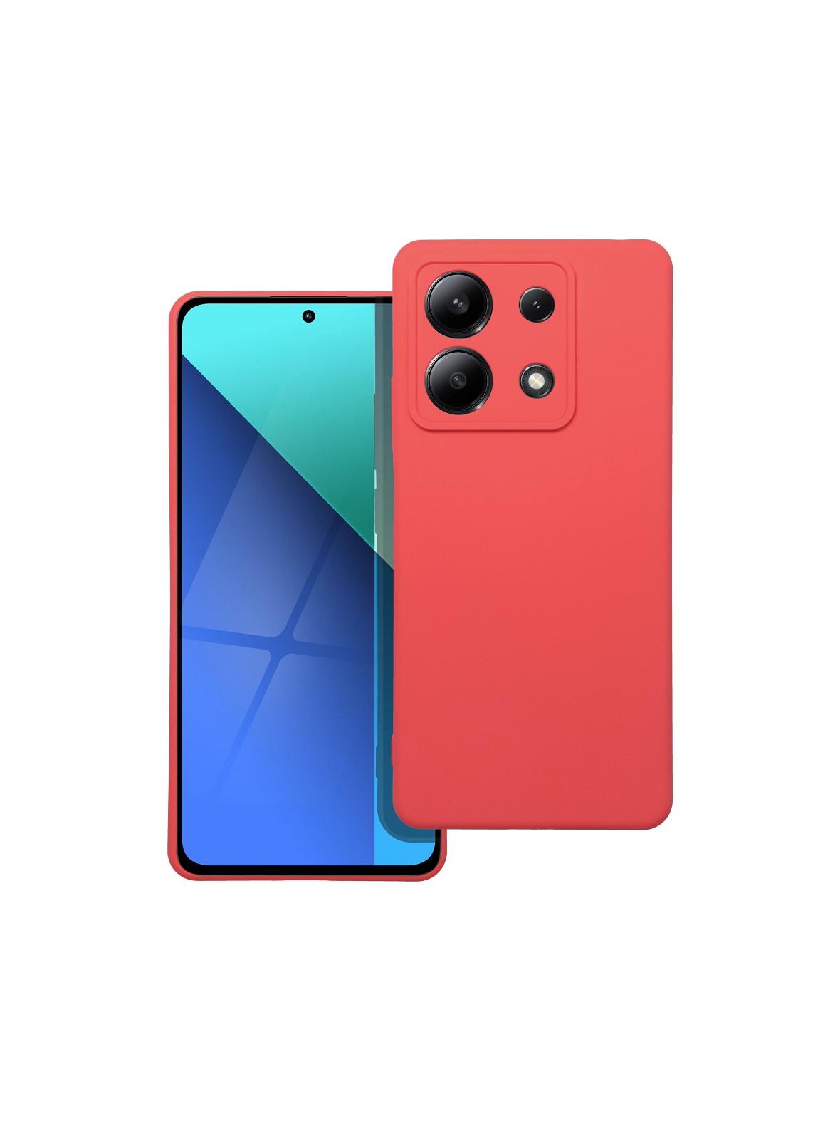Futerał SILICONE do XIAOMI Redmi Note 13 5G brzoskwiniowy