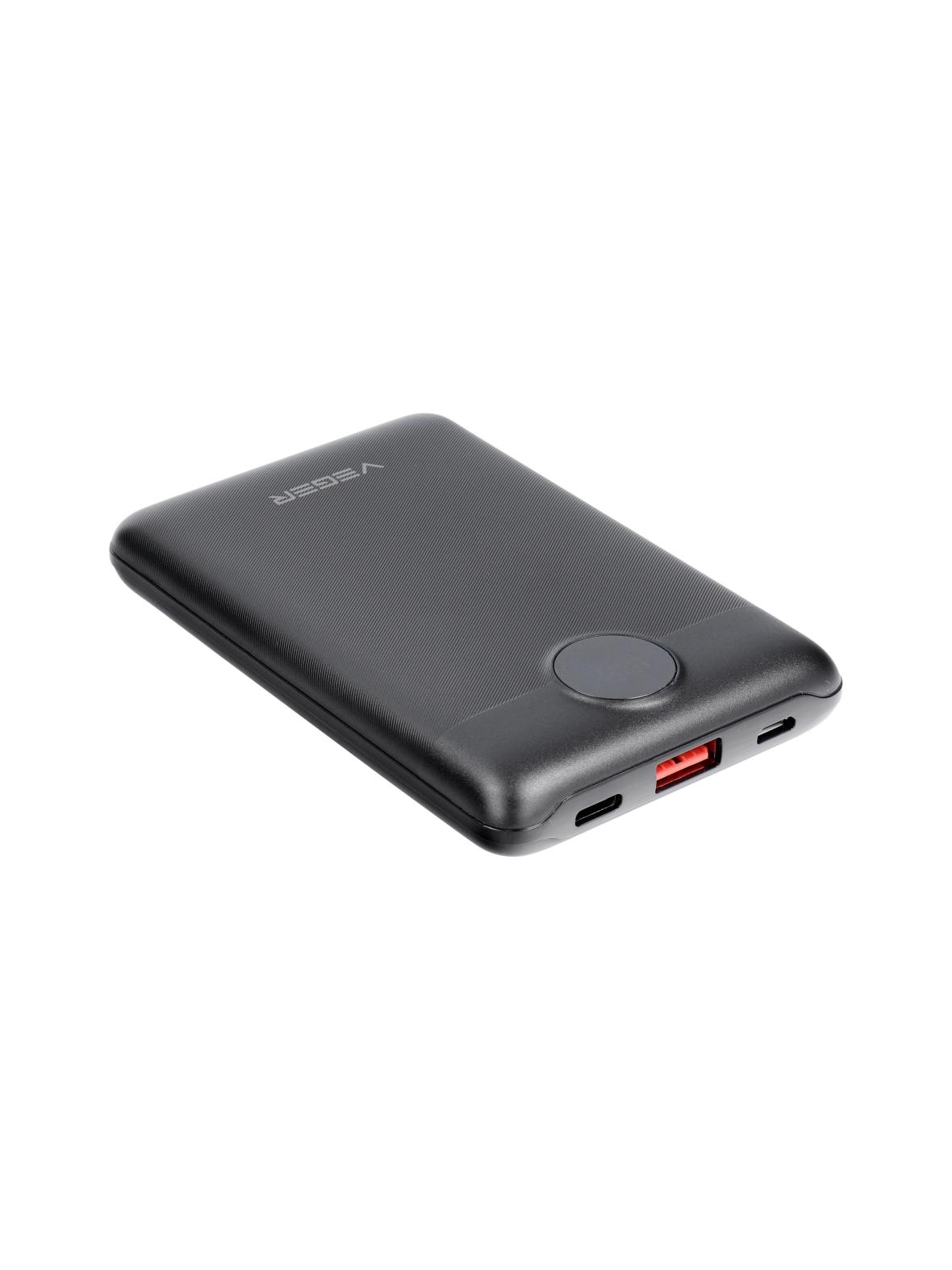 Powerbank Veger S11 (W1140) PD QC3.0 2A 22,5W 10 000 mAh czarny