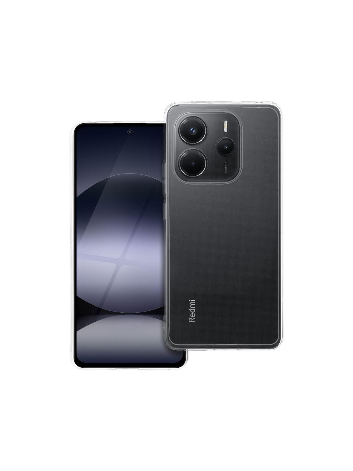 Futerał CLEAR CASE 2 mm do XIAOMI Redmi Note 14 4G (GLOBAL - 164,84mm x 78,15mm x 8,16mm) (camera protection) transparentny