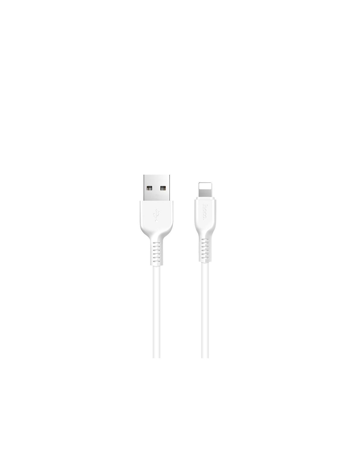 Kabel USB A do Lightning Hoco 1 m X13 biały