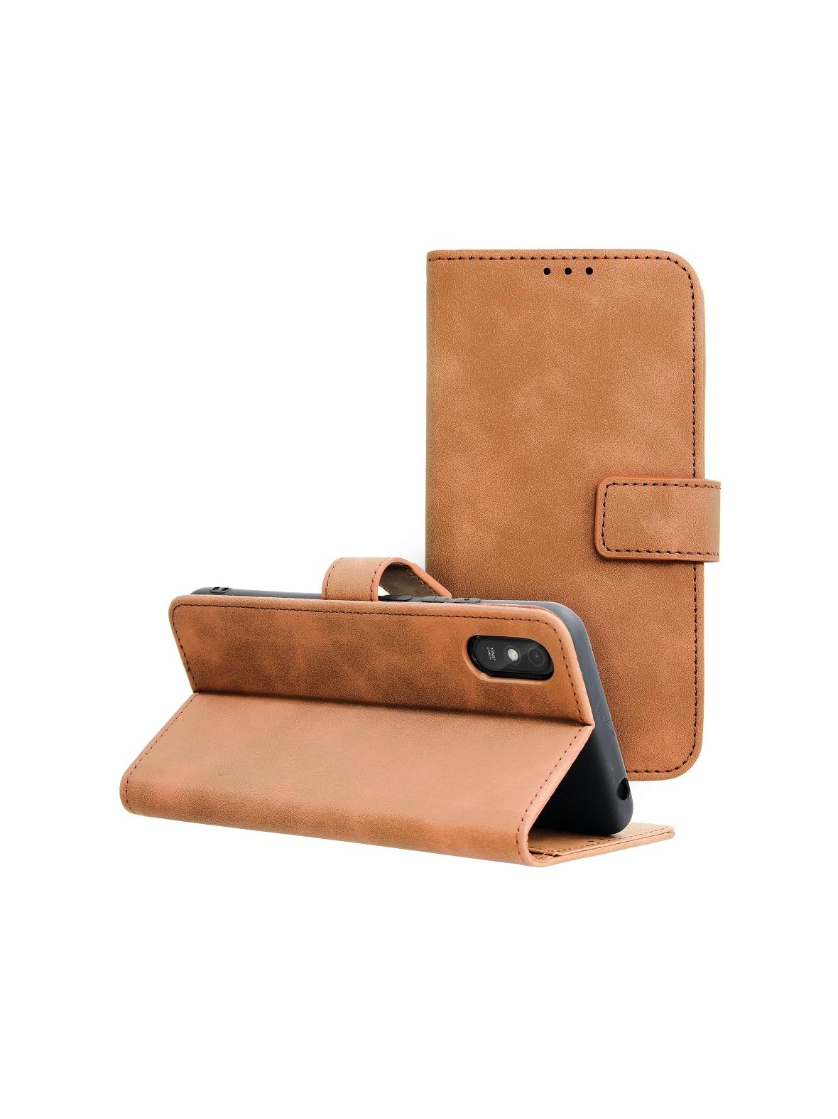 Kabura TENDER Book do XIAOMI Redmi 9AT / Redmi 9A brązowy