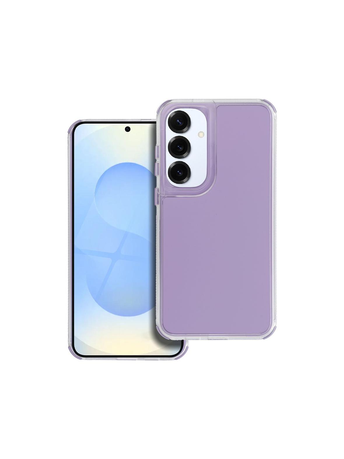 Futerał MATRIX do SAMSUNG S25 Plus jasnofioletowy