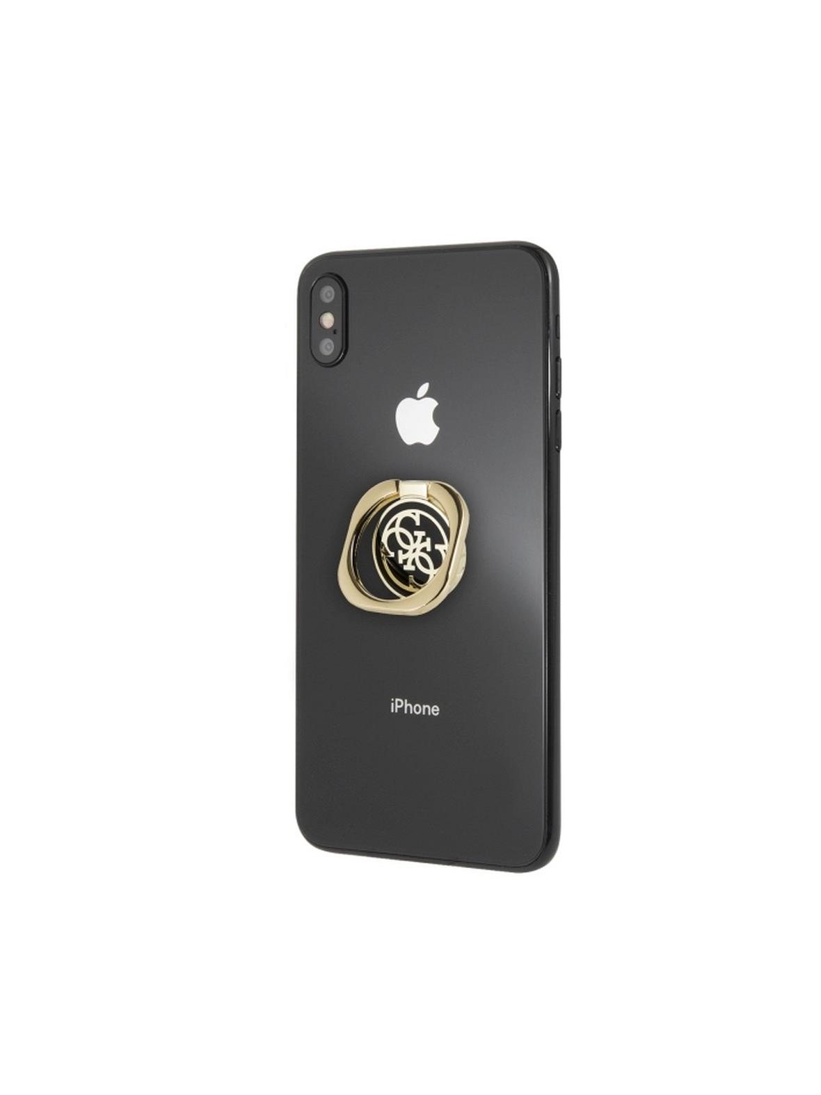 GUESS ring stand GURSEQGBK złoto-czarny