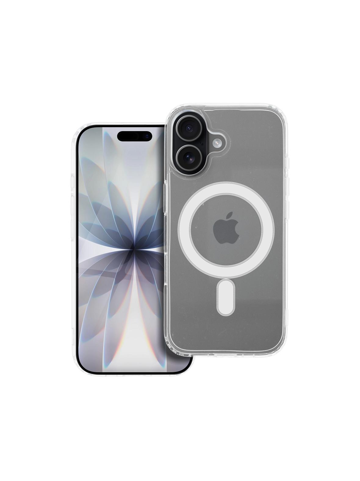 Futerał CLEAR MAG COVER (MID) kompatybilny z MagSafe do IPHONE 17 transparentny