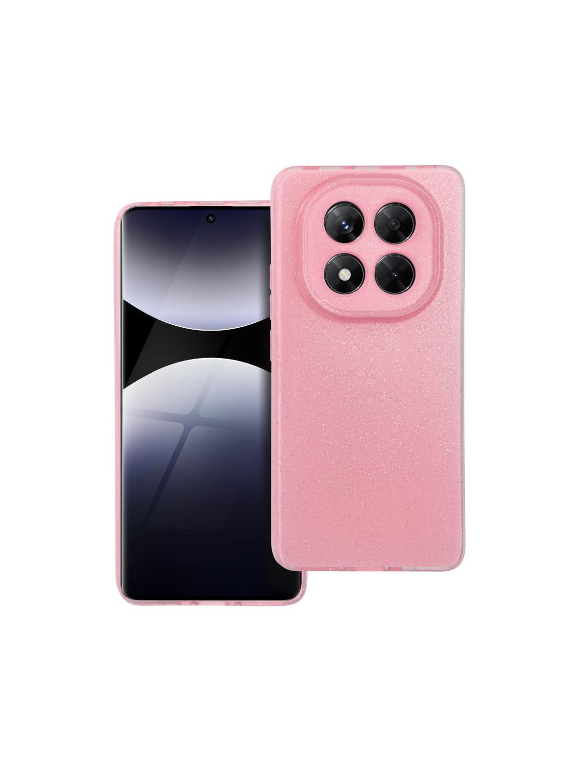 Futerał CLEAR CASE 2 mm BLINK do XIAOMI Redmi NOTE 14 PRO 4G różowy