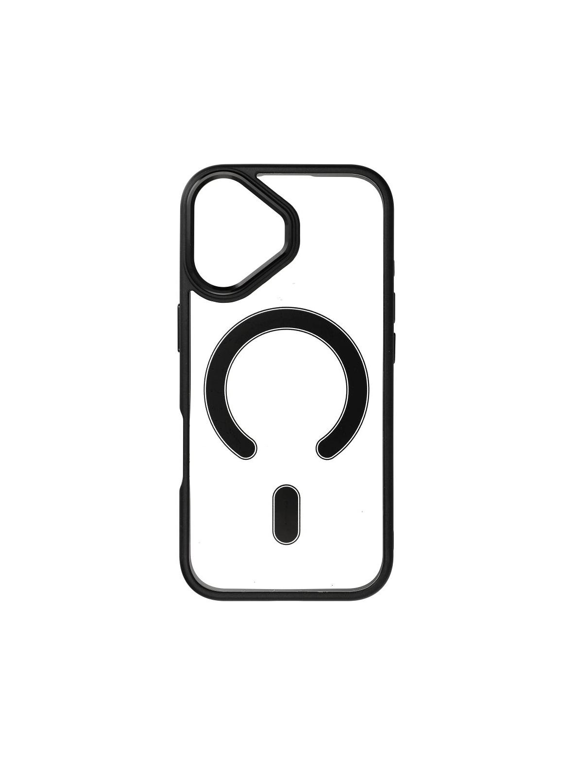 Futerał do iPhone 17 Color Edge Mag Cover zgodny z MagSafe czarny