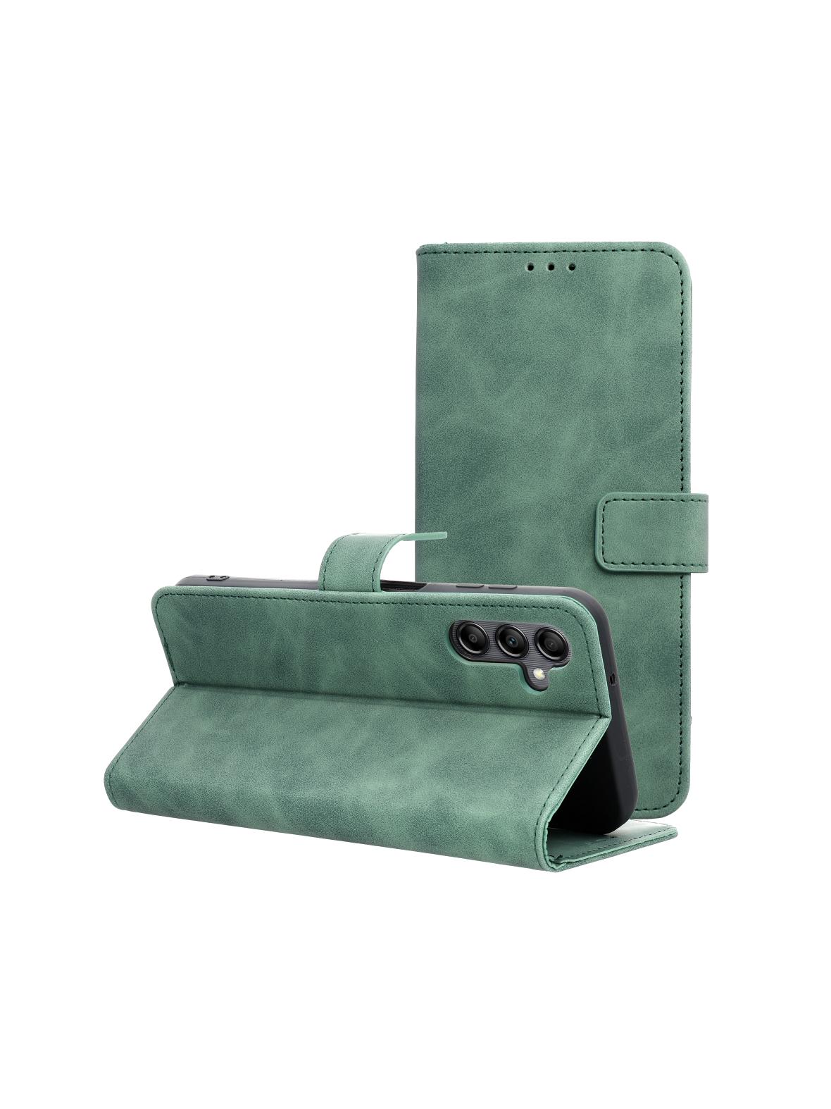 Kabura TENDER Book do SAMSUNG A14 4G / A14 5G zielony