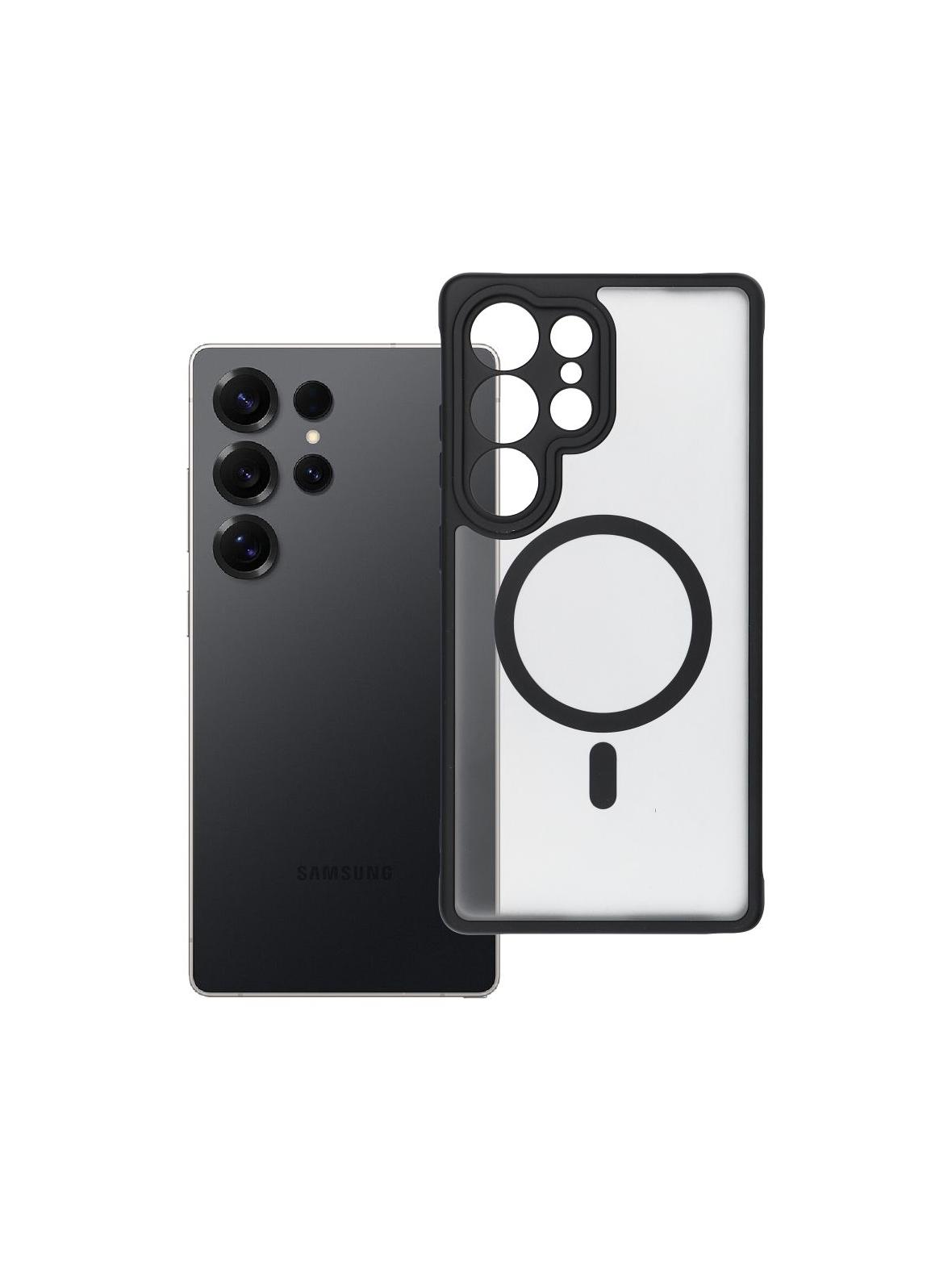 Futerał do Samsung S25 ULTRA Full Matte Mag Cover zgodny z MagSafe czarny