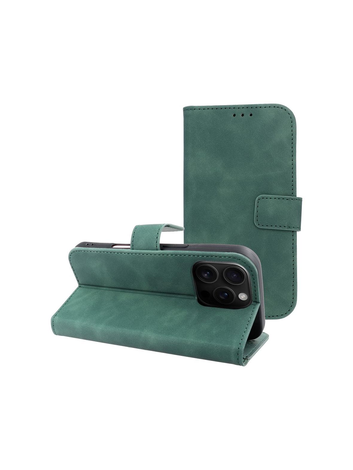 Kabura TENDER Book do IPHONE 16 Pro zielony