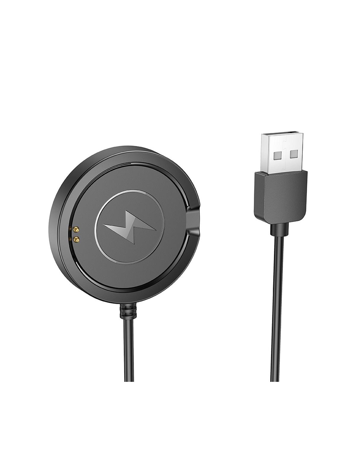 Kabel do ładowania smartwatcha Hoco 0,6 m Y22 czarny