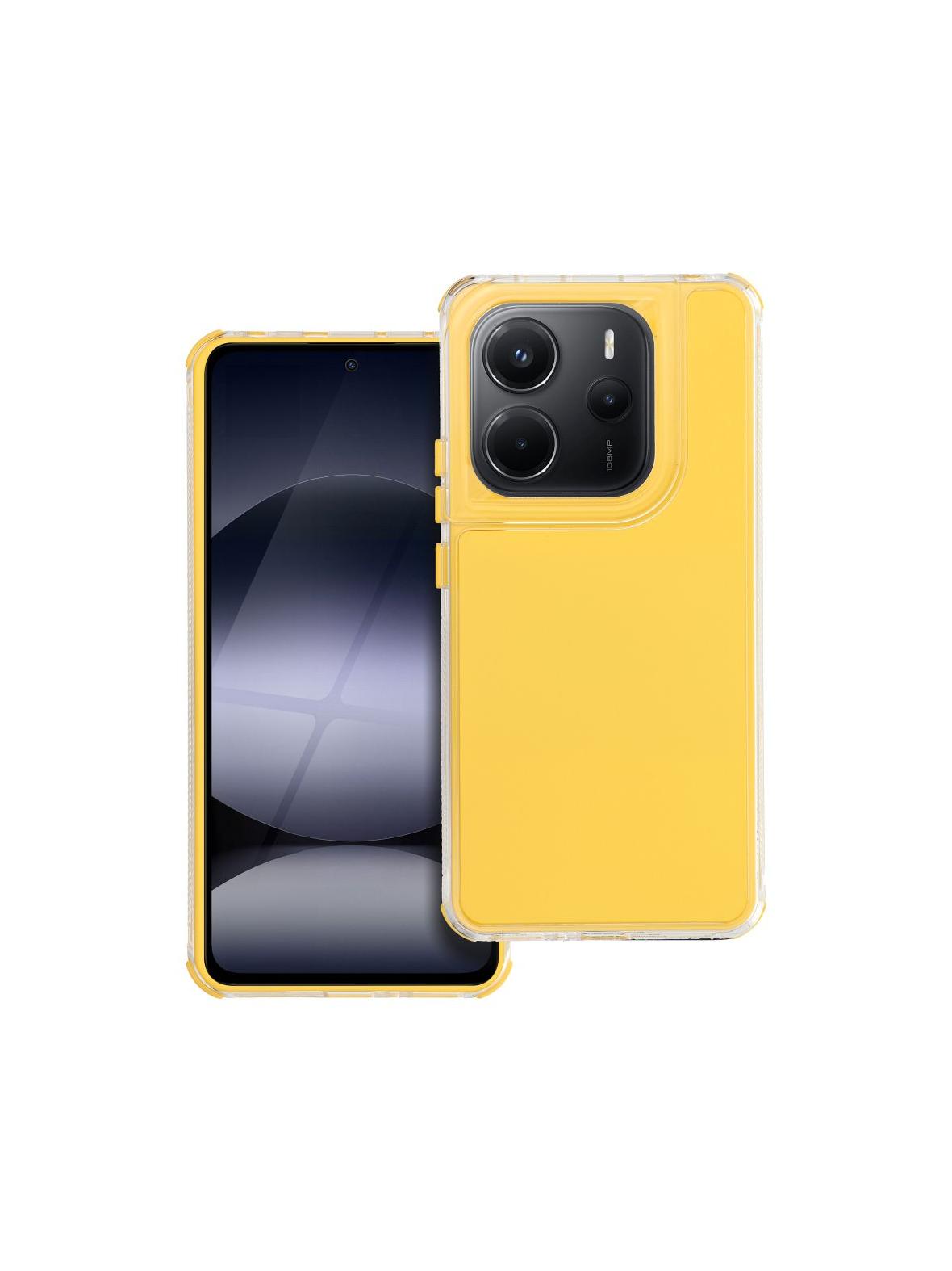 Futerał MATRIX do XIAOMI Redmi Note 14 5G żółty