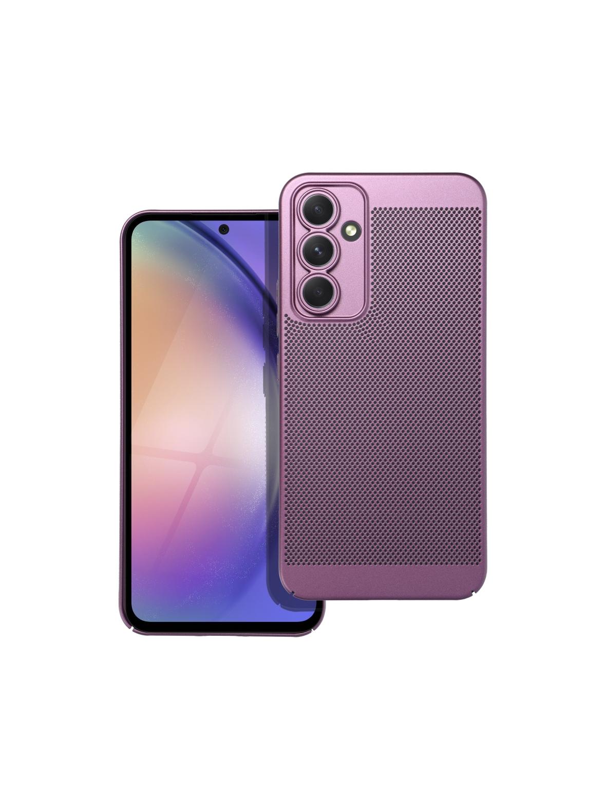 Futerał BREEZY do SAMSUNG A54 5G fioletowy