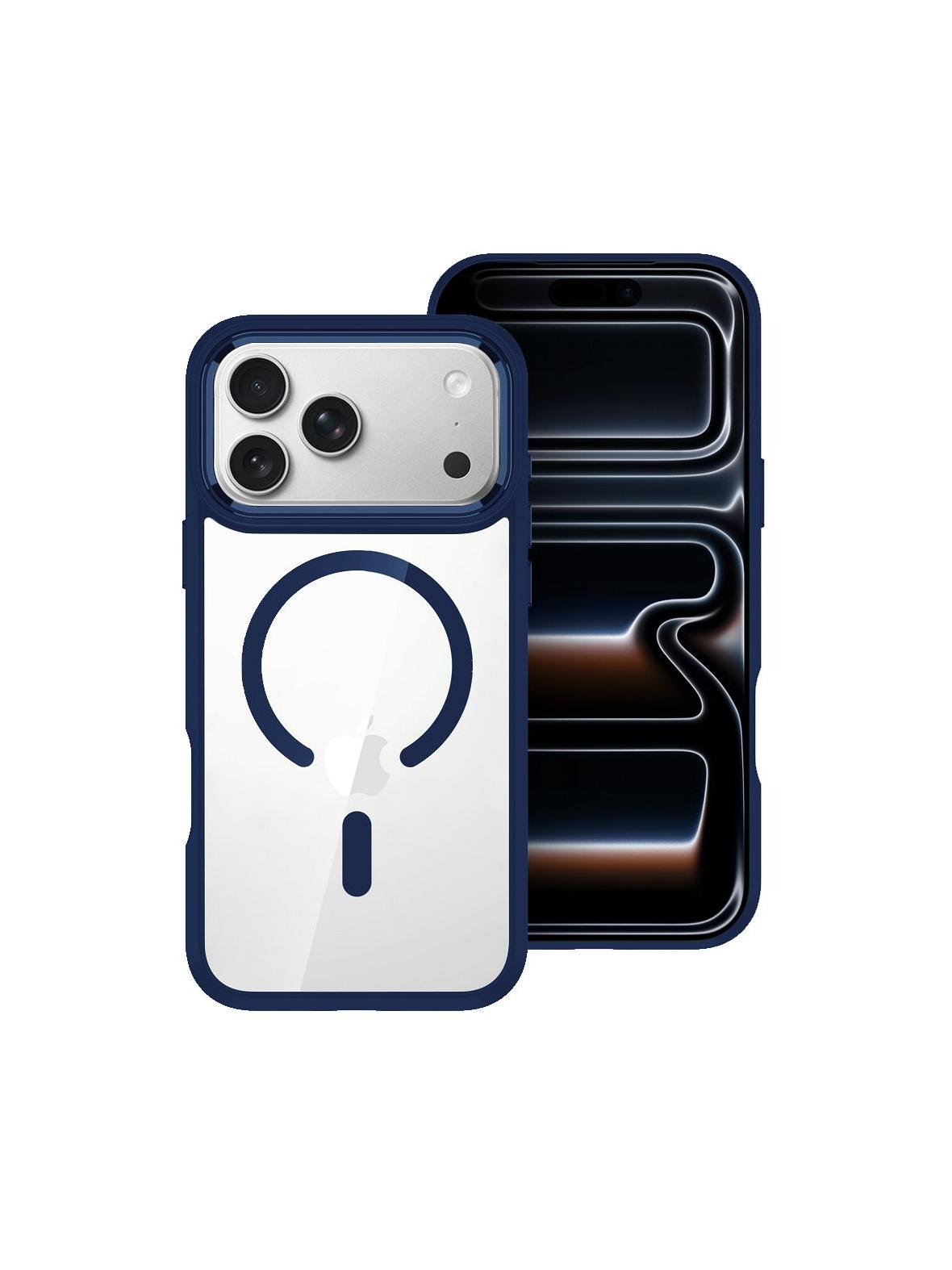 ROAR futerał MAG BUMPER kompatybilny z MagSafe do IPHONE 16 Pro niebieski