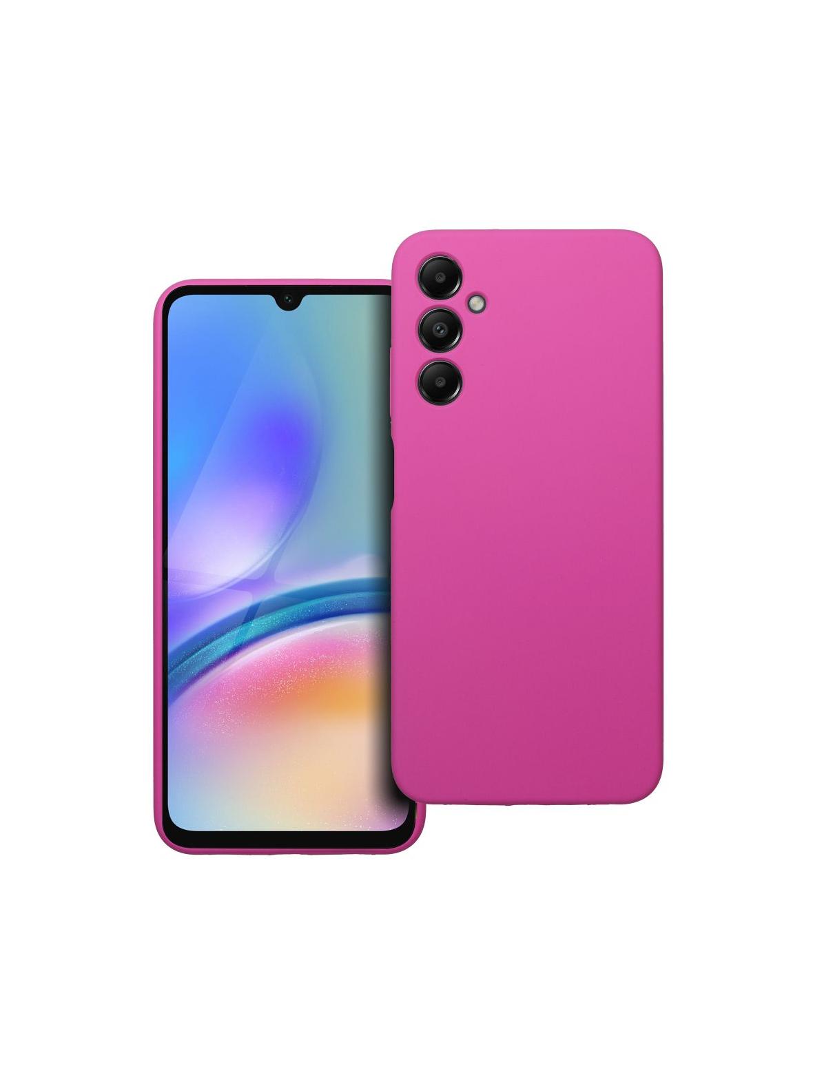 Futerał SILICONE 2mm do SAMSUNG A05S róż