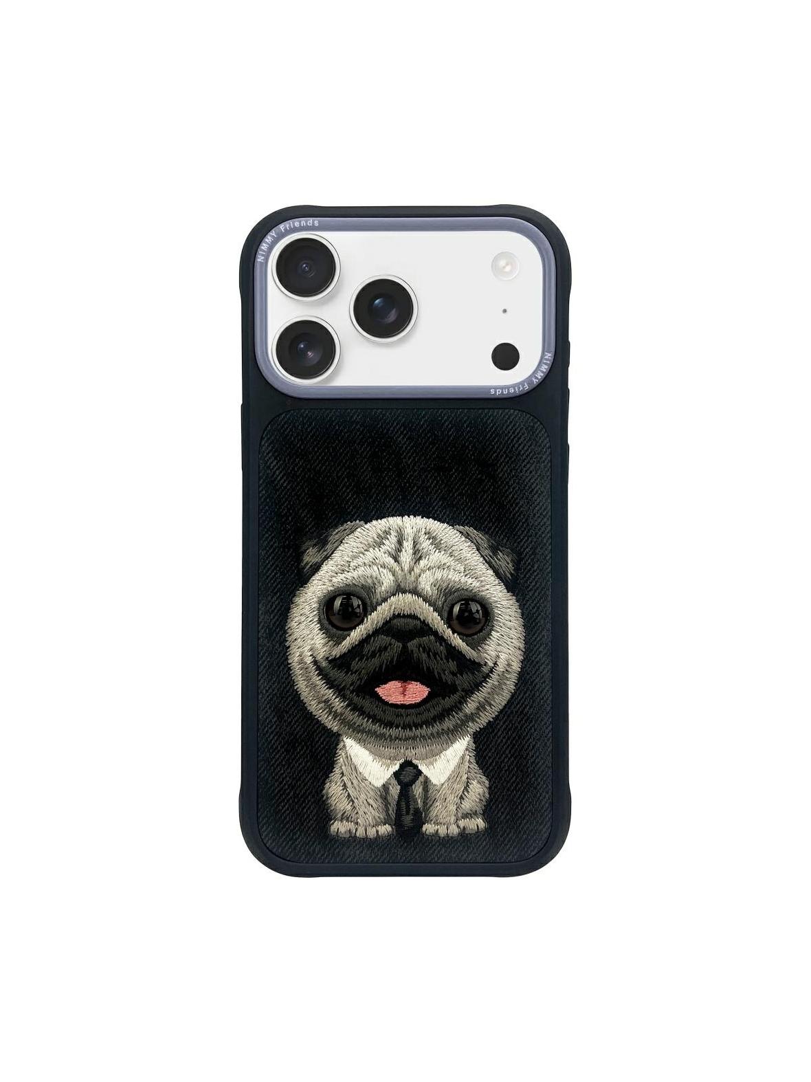 NIMMY futerał BIG EYED PET 2.0 Dog do IPHONE 17 Pro czarny