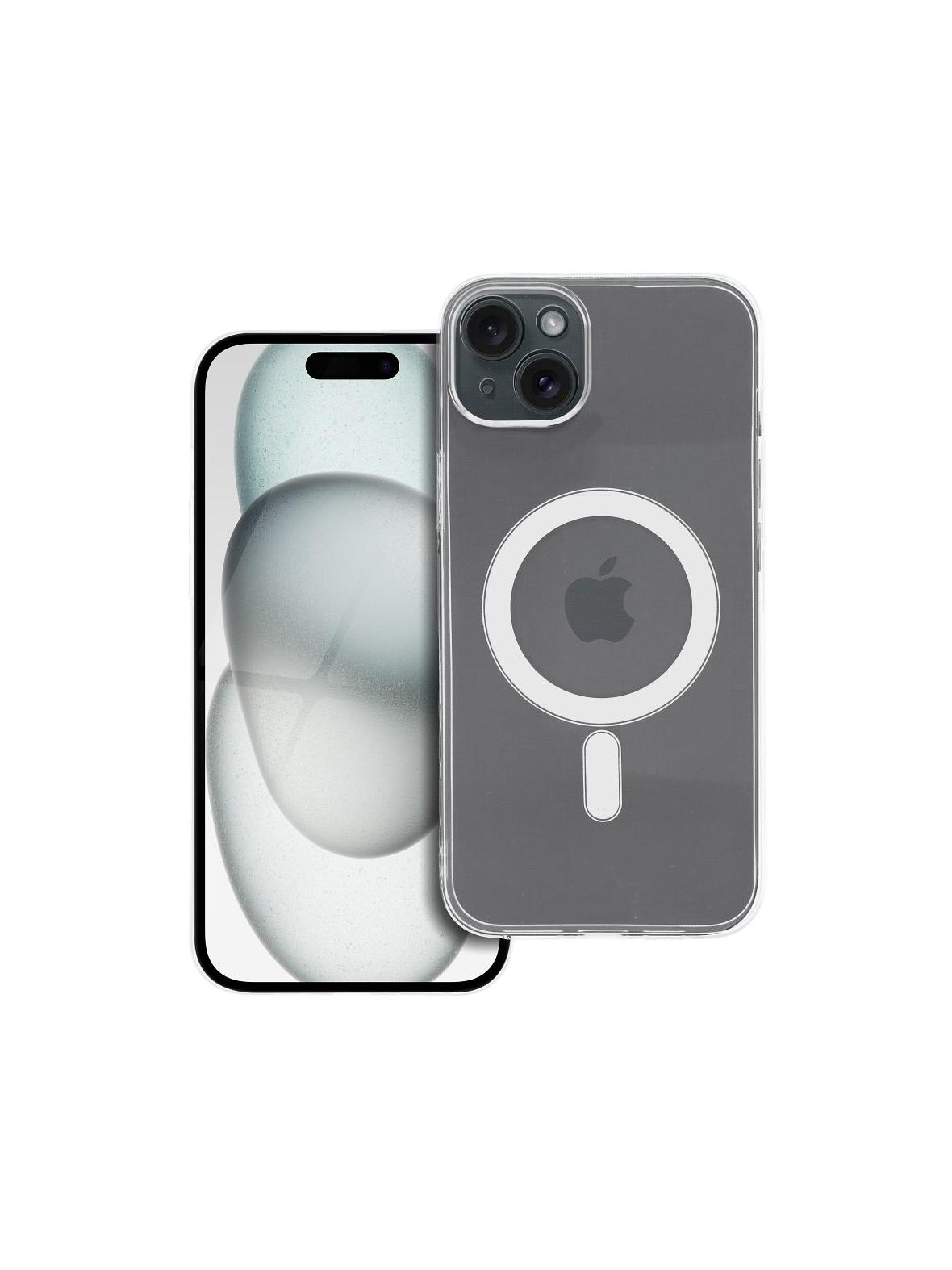 Futerał CLEAR CASE 2 mm do IPHONE 15 Plus kompatybilny z MagSafe (camera protection) transparentny