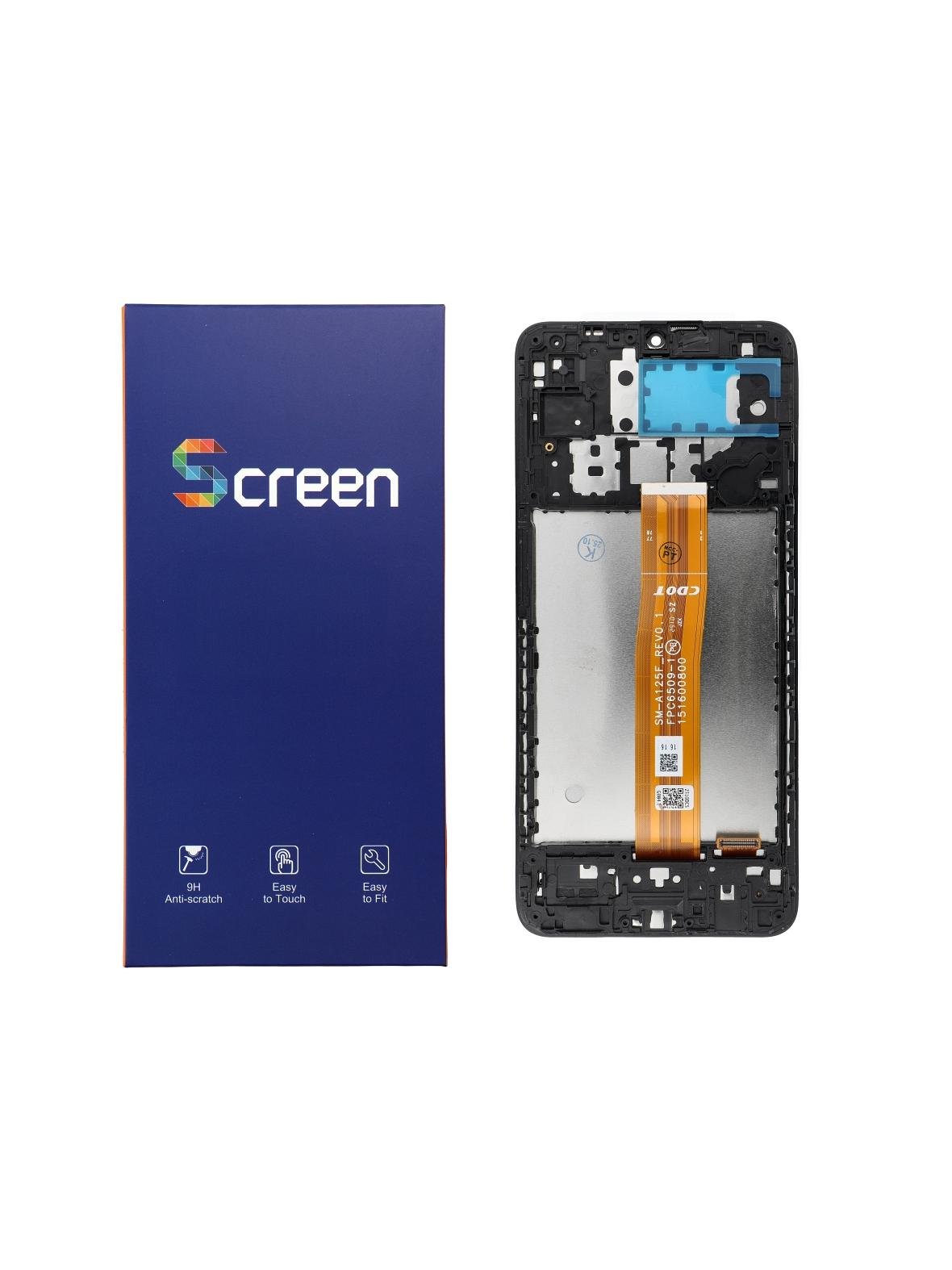 OG wyświetlacz LCD do SAMSUNG 12S A127 F/U/M OEM z ramką