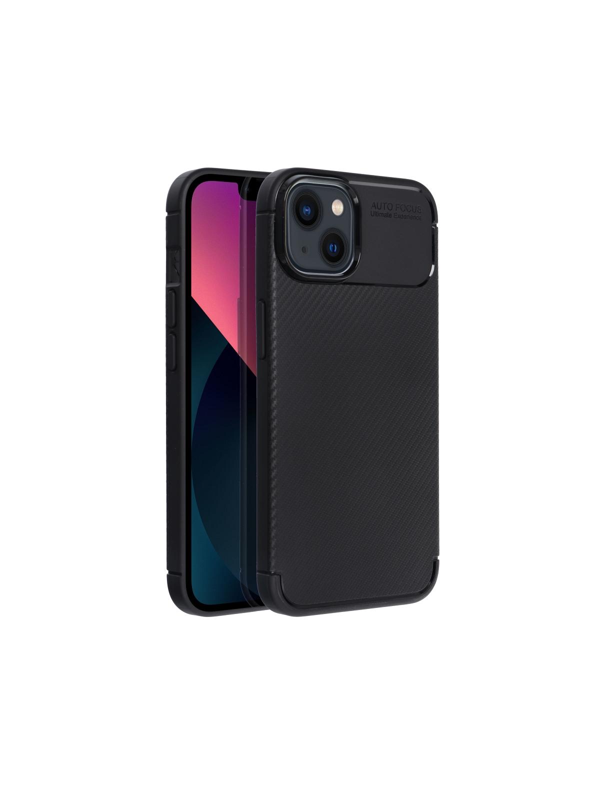 Futerał CARBON PREMIUM do IPHONE 13 czarny