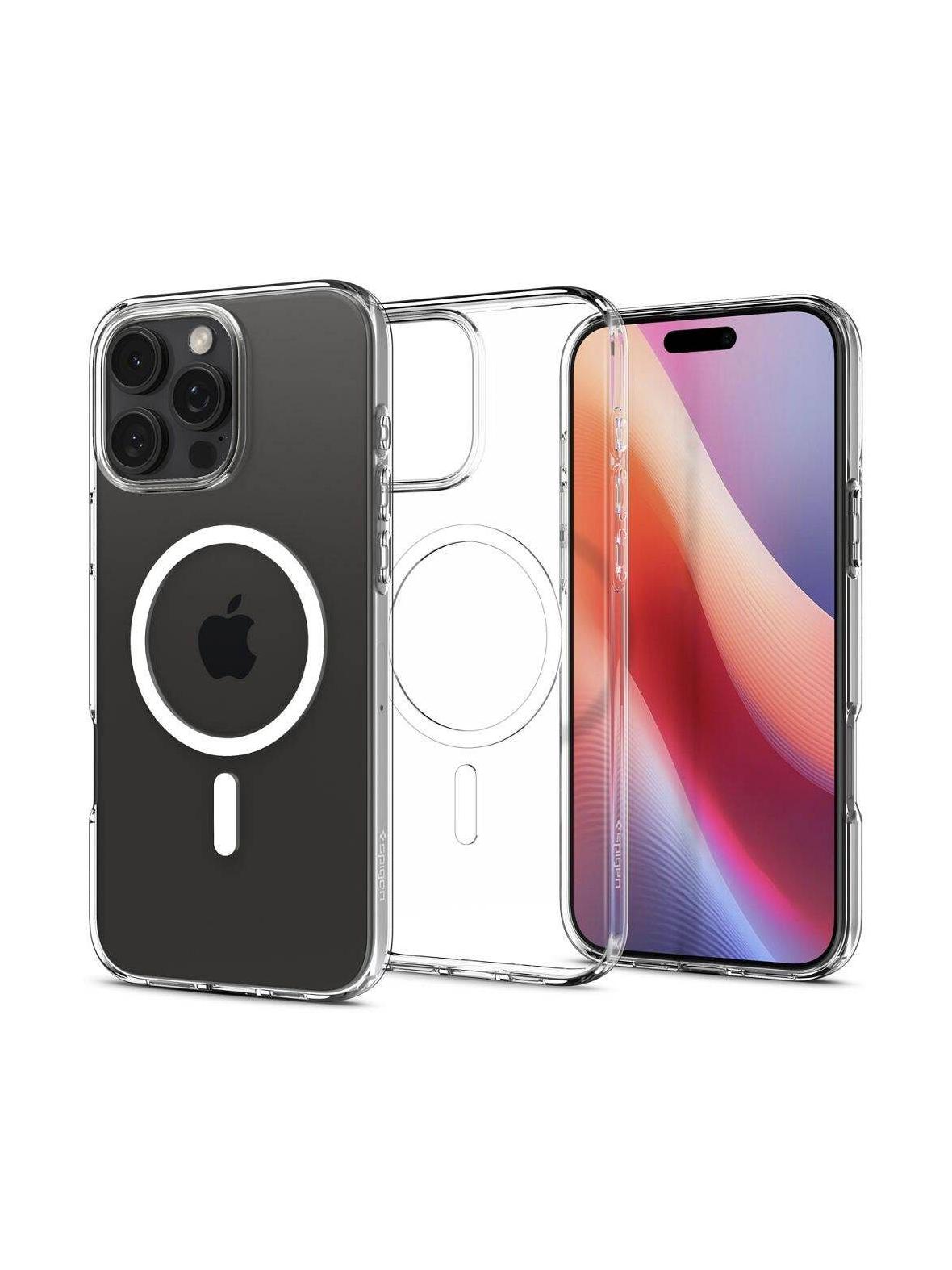 SPIGEN futerał LIQUID CRYSTAL MAG kompatybilny z MagSafe do IPHONE 16 Pro Max clear