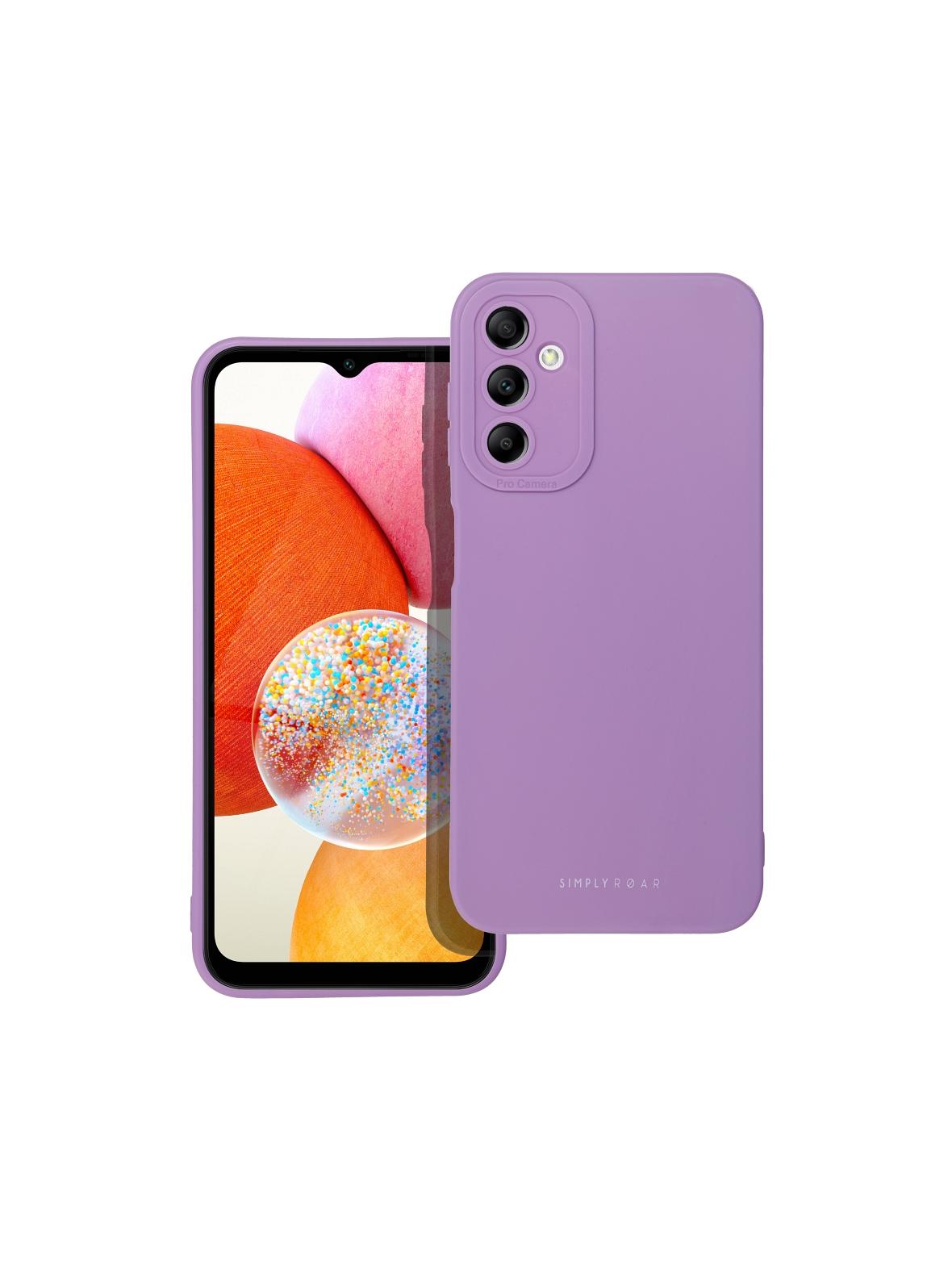 ROAR futerał LUNA do SAMSUNG A14 5G Fioletowy