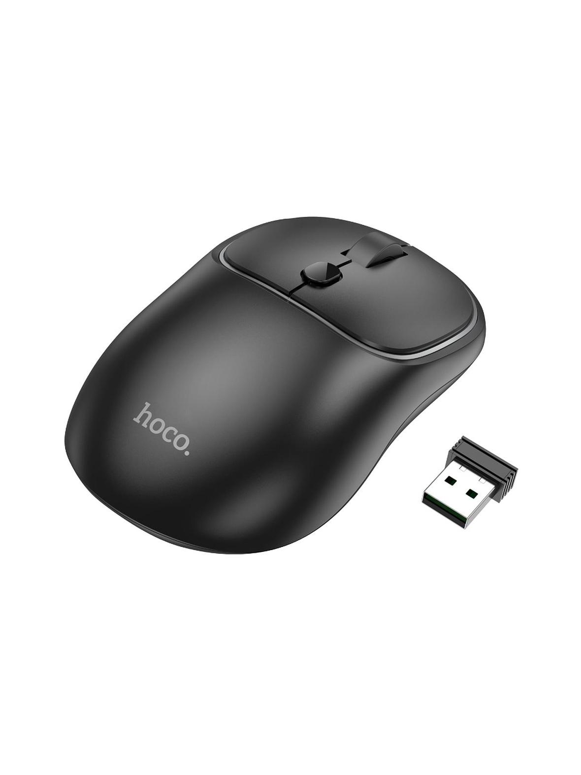 Myszka bezprzewodowa Hoco 2,4G 1600 dpi GM25 czarna