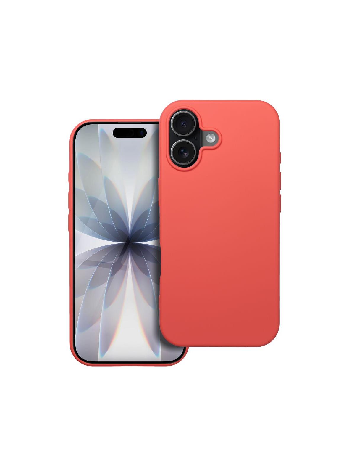 Futerał SILICONE do IPHONE 17 brzoskwiniowy