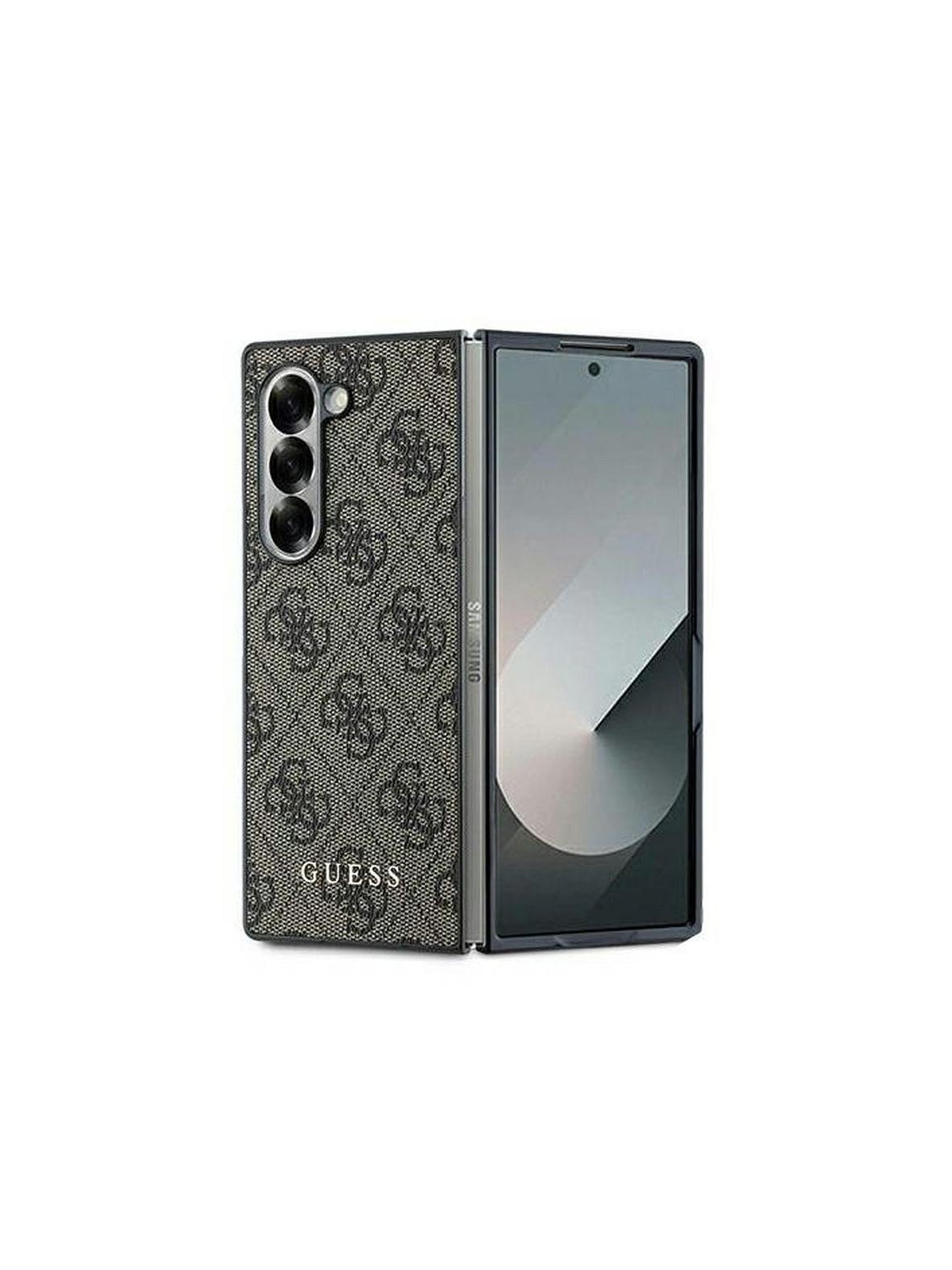 GUESS futerał do SAMSUNG Z Fold 6 GUHCZFD6GF4GBR (HC PU 4G Charm) brązowy