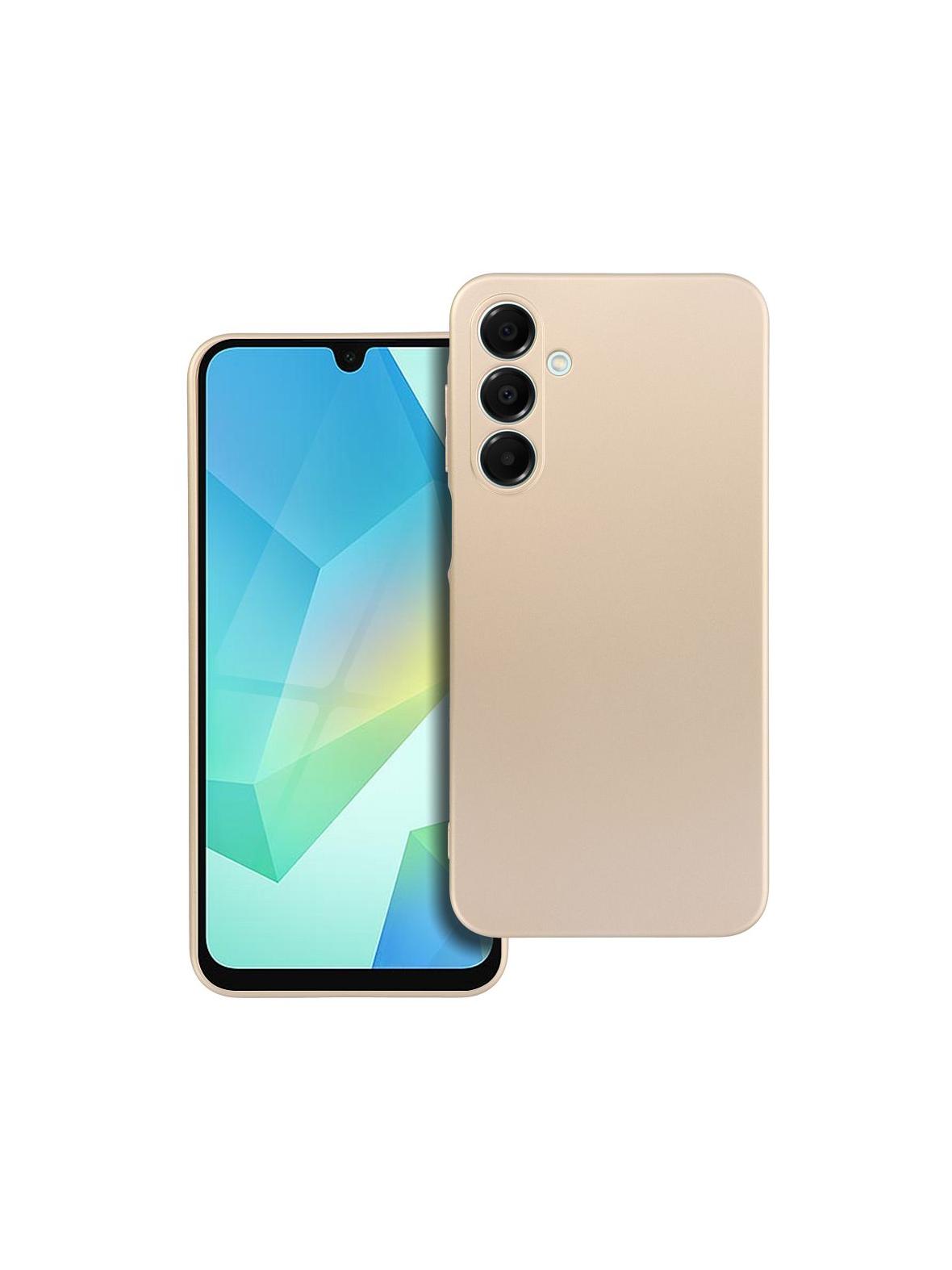 Futerał METALLIC do SAMSUNG A16 5G / A16 4G złoty