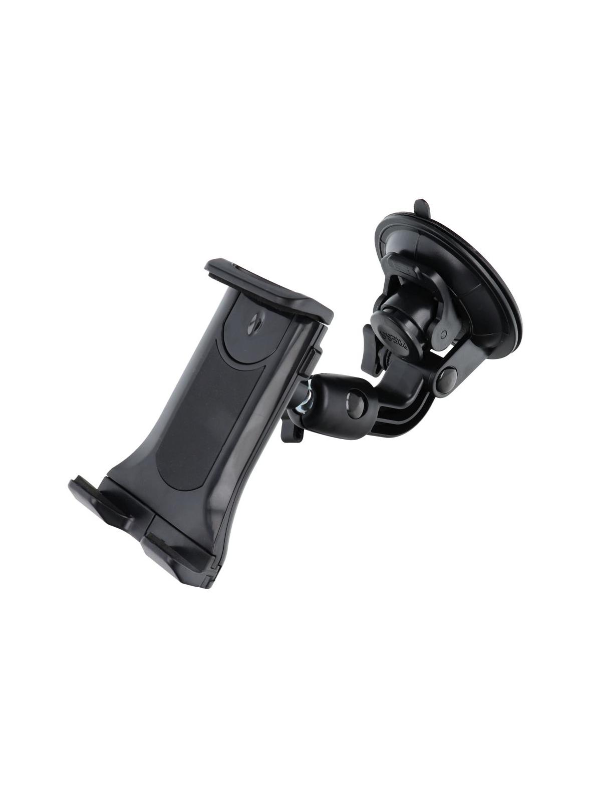 Uchwyt samochodowy do szyby / deski / zagłówek (tablet 7" - 10") czarny