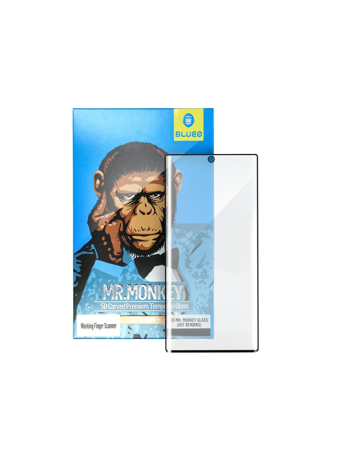 Szkło Hartowane 5D Mr. Monkey Glass - do Samsung Galaxy S22 / S23 czarny (Strong Lite)