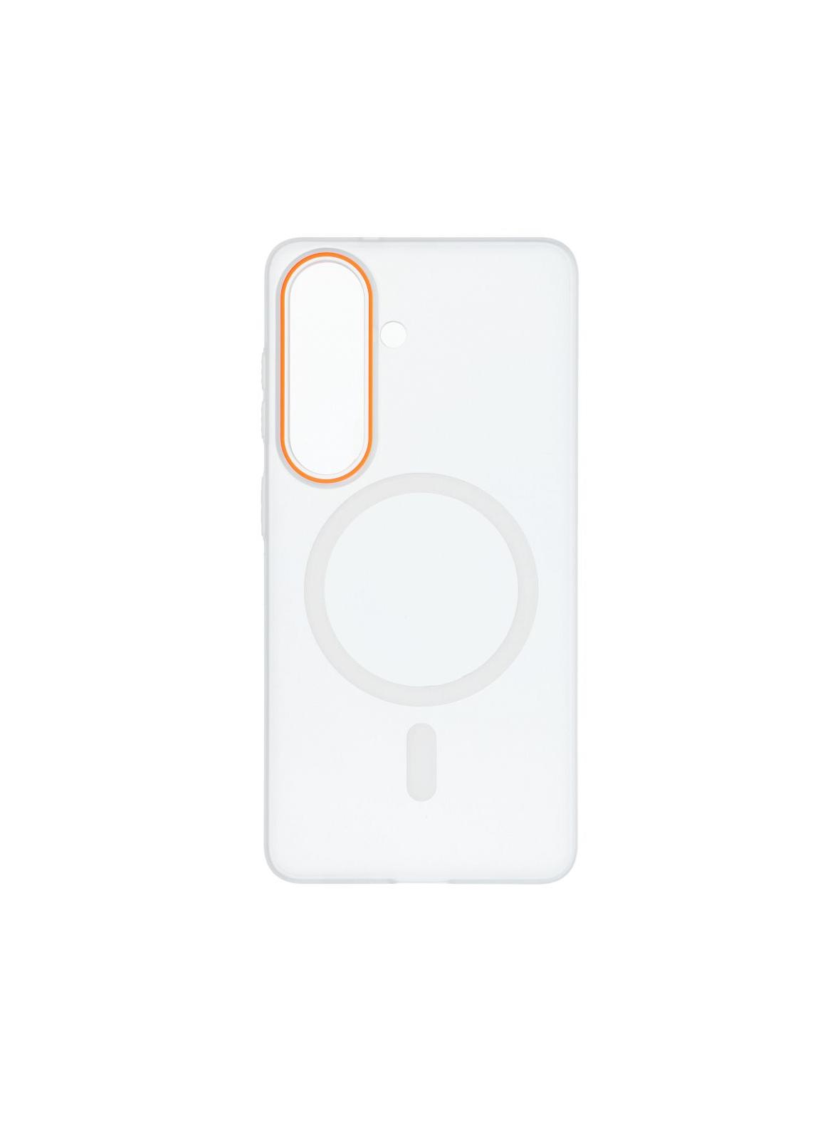 Futerał do Samsung S26 Go Orange zgodny z MagSafe transparentny