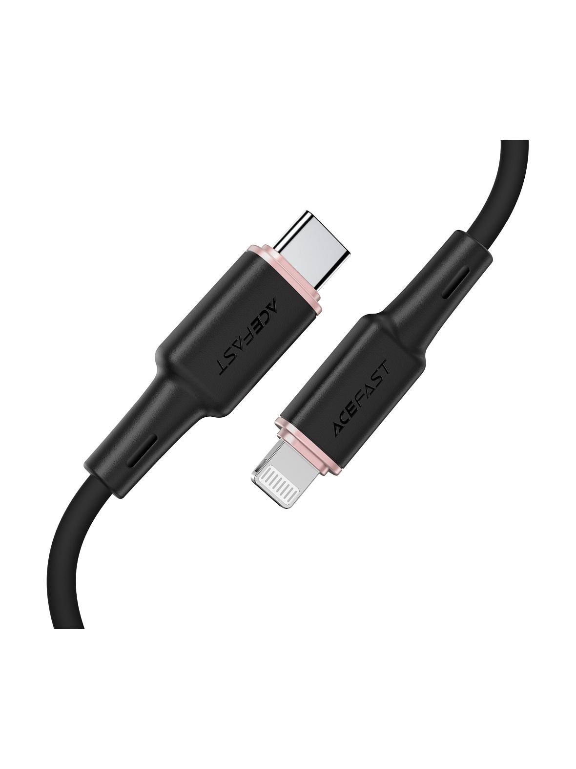 ACEFAST kabel Typ C do Lightning MFi 3A PD 30W C2-01 1,2 m czarny