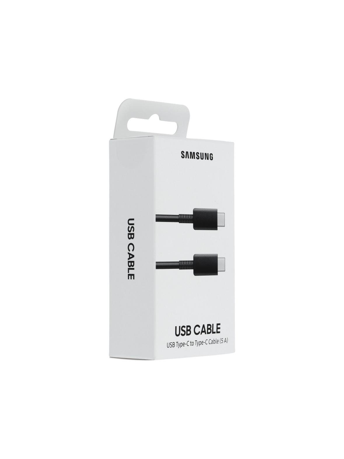 Kabel USB C do USB C Samsung 5A 1 m EP-DN975BBEGWW blister czarny