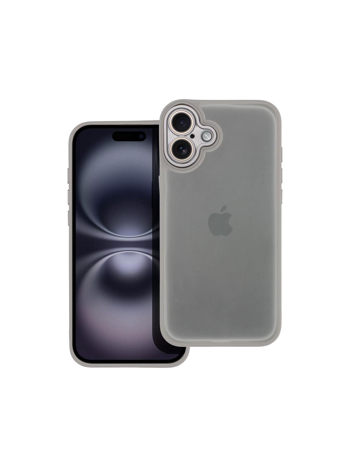 Futerał VARIETE do IPHONE 16 Plus stalowy