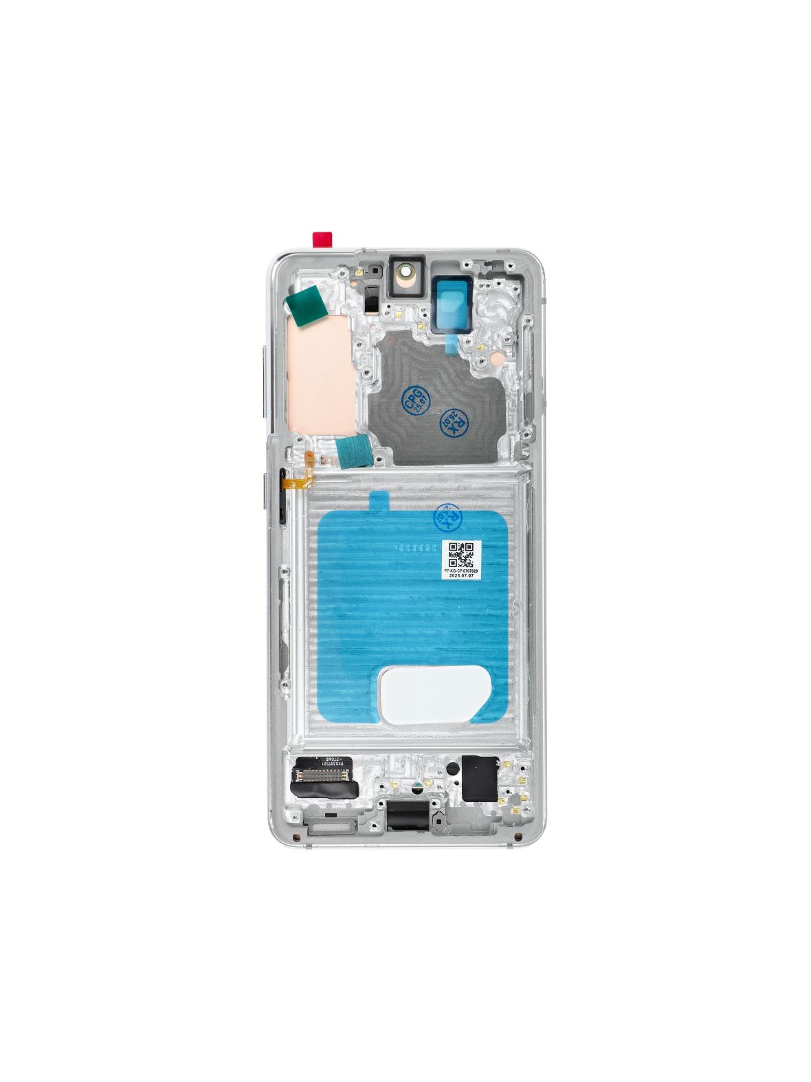 Wyświetlacz LCD do SAMSUNG S21 5G White SOFT OLED z ramka