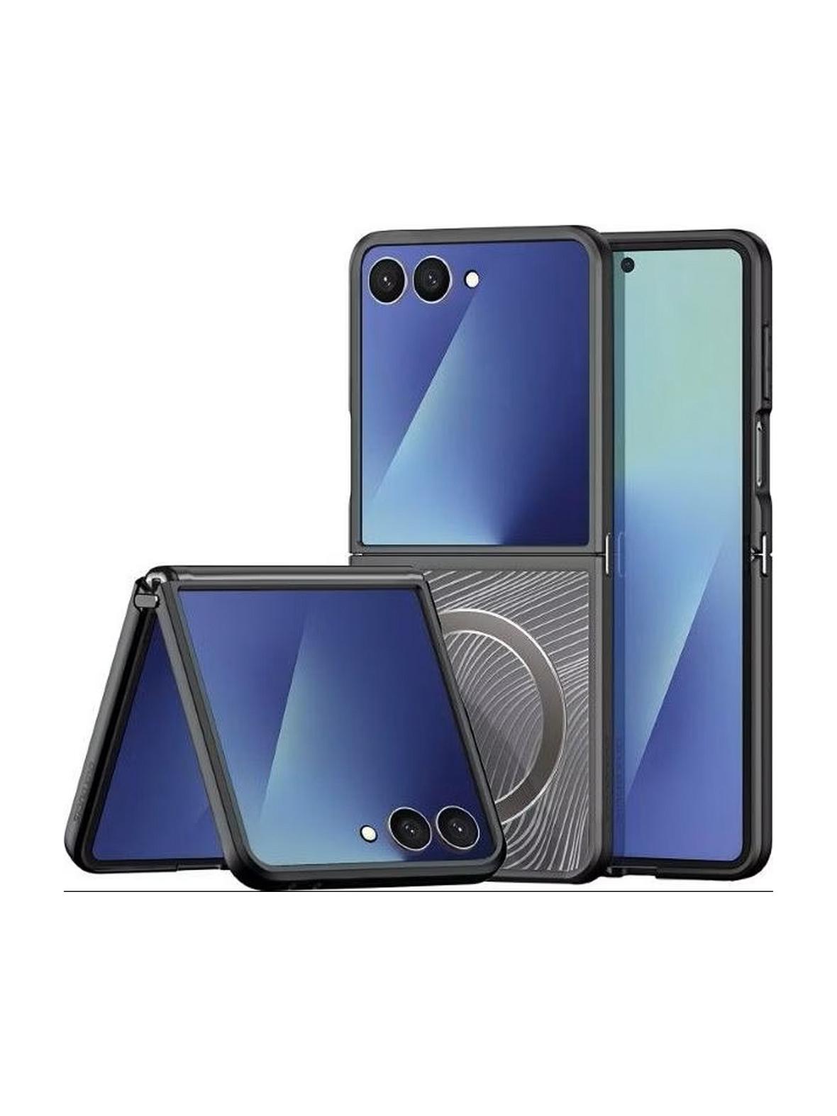 DUX DUCIS futerał YIND do SAMSUNG Z Flip7 (Full Window) czarny