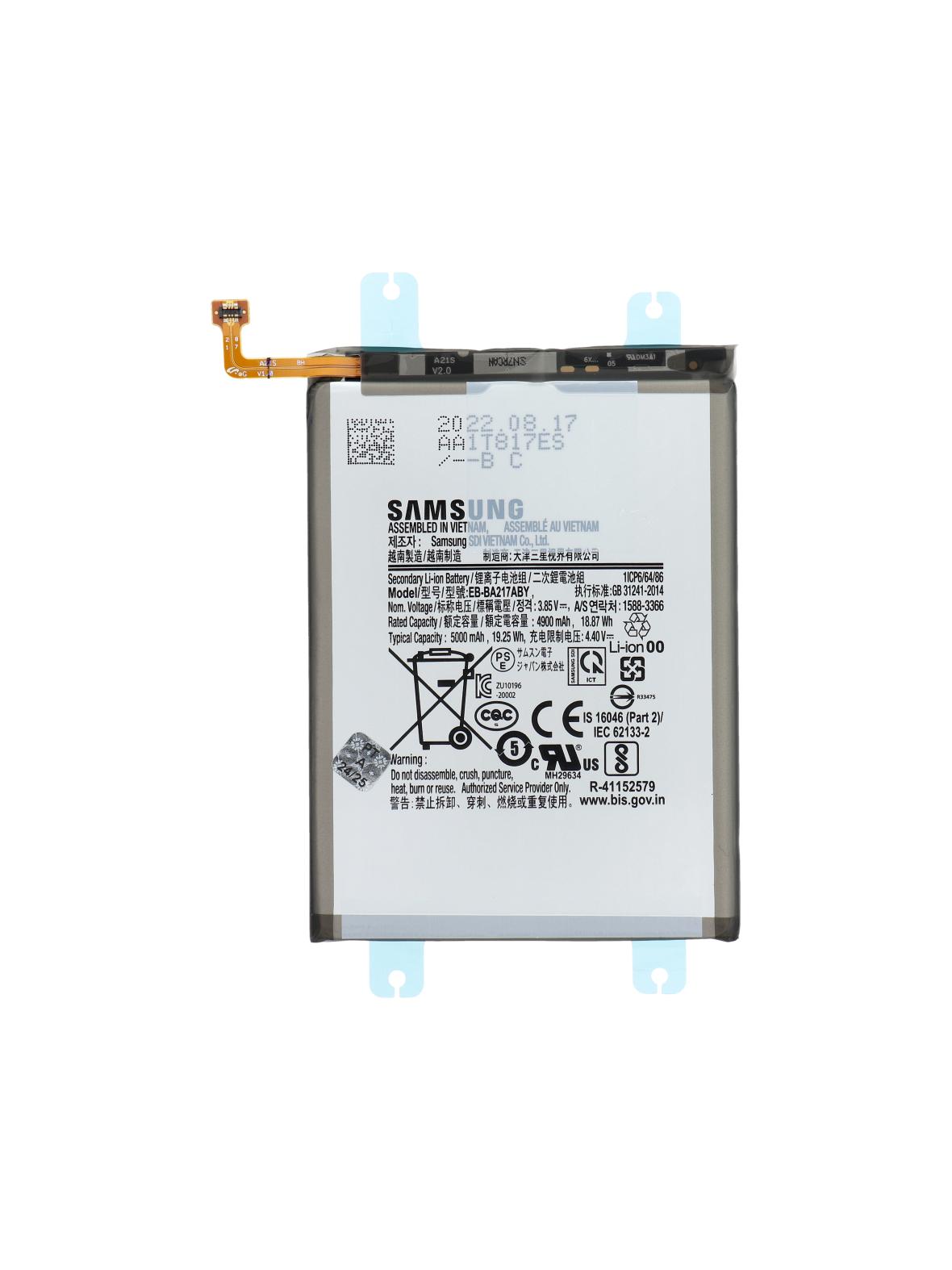 ServicePack Bateria EB-BA217ABY do SAMSUNG A13/A04s/A13/A13 5G/A127 GH82-22989A
