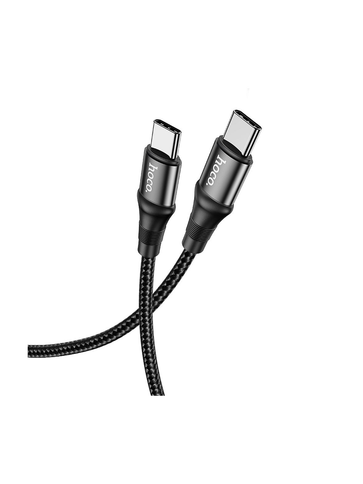 Kabel USB C do USB C Hoco PD 5A 100W 1 m X50 czarny