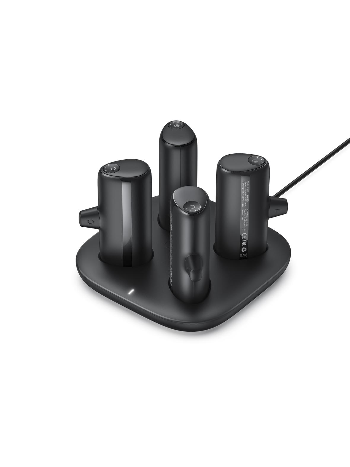 Powerbank Veger Pogo (W007CK) zestaw 4 x 5000 mAh czarny