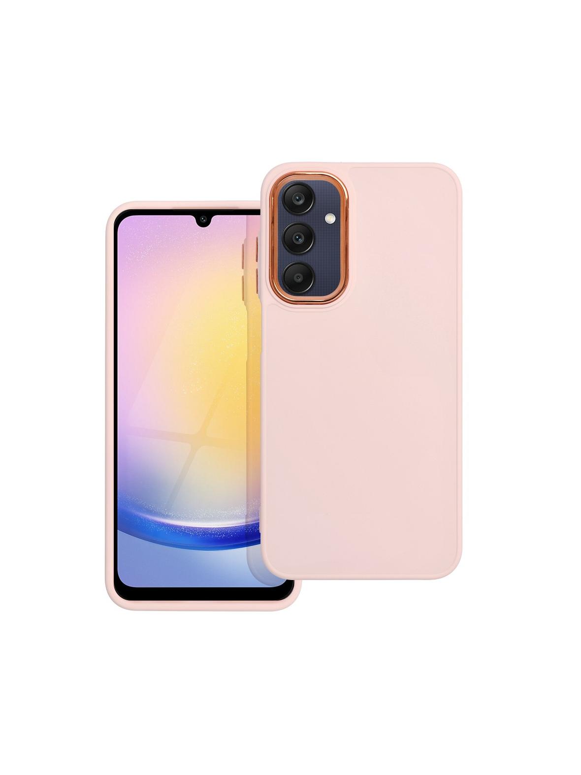 Futerał FRAME do SAMSUNG A25 5G pudrowy róż