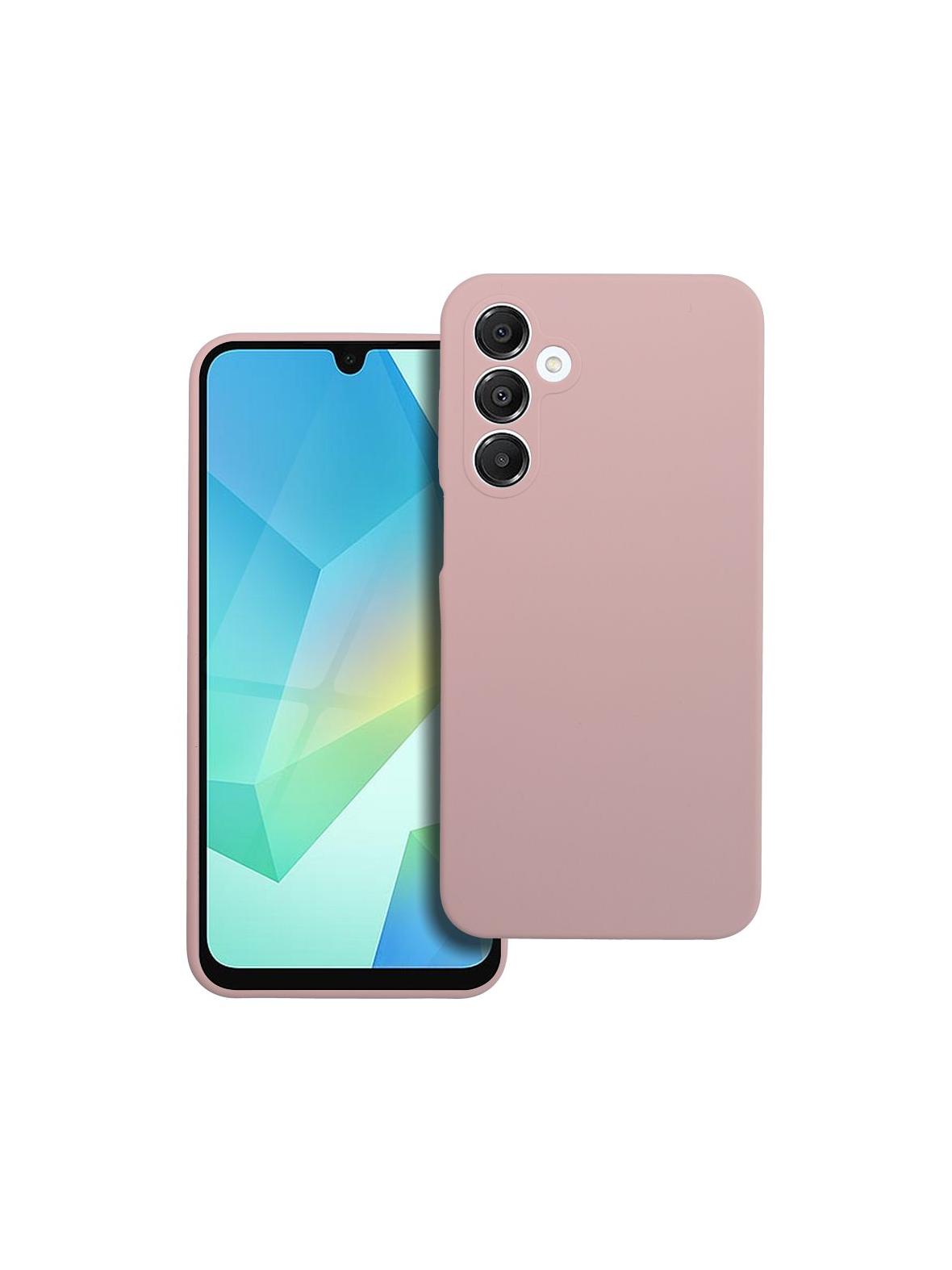 Futerał SILICONE 2mm do SAMSUNG A16 5G / A16 4G pudrowy róż