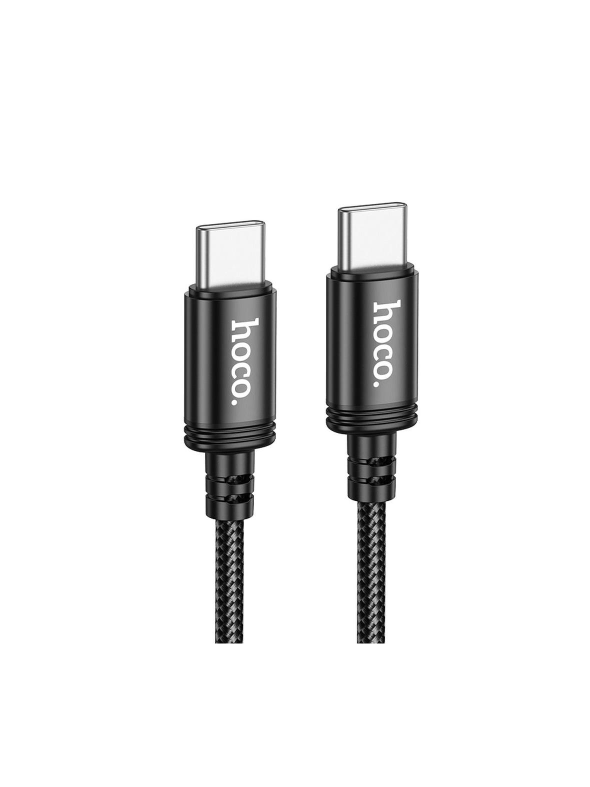 Kabel USB C do USB C Hoco 3A 60W 2 m X89 czarny