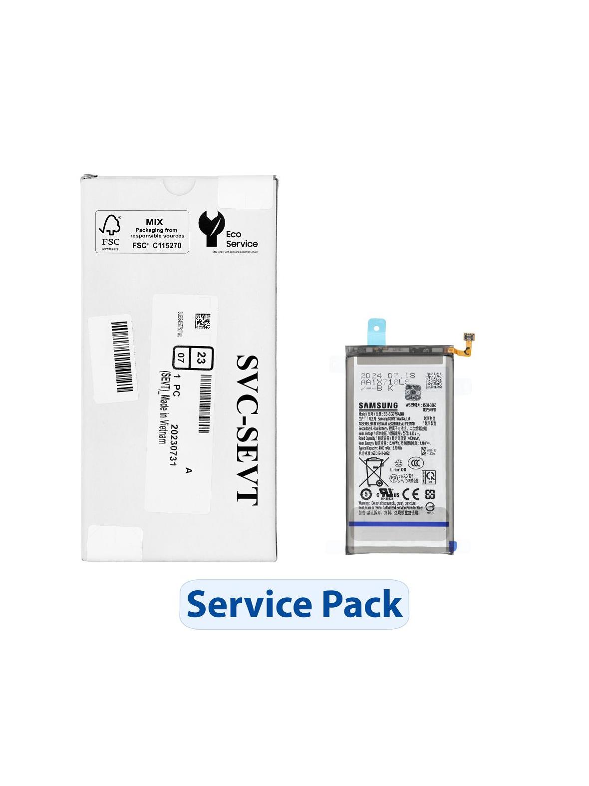 ServicePack Bateria EB-BG975ABU do SAMSUNG S10 PLUS G975 GH82-18827A