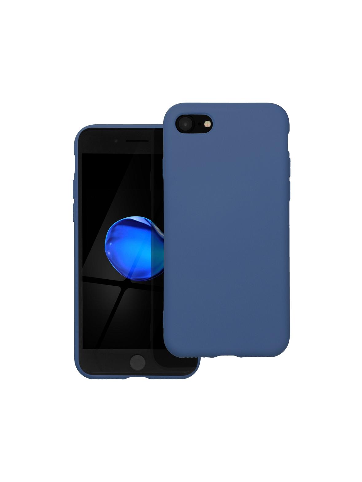 Futerał SILICONE do IPHONE 7 niebieski