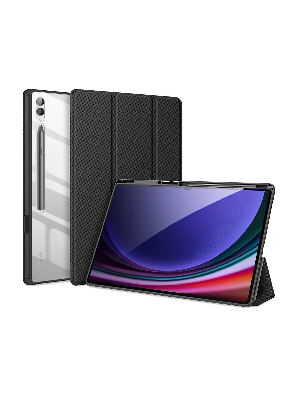 DUX DUCIS etui TOBY z miejscem na rysik do SAMSUNG Tab S10 Ultra/S9 Ultra/S8 Ultra czarne