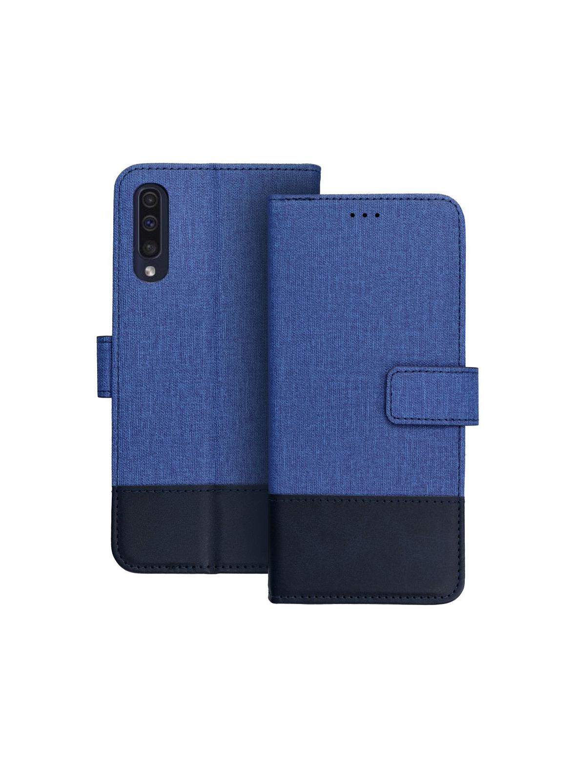 Kabura GOMMA Book do SAMSUNG A50 niebieski