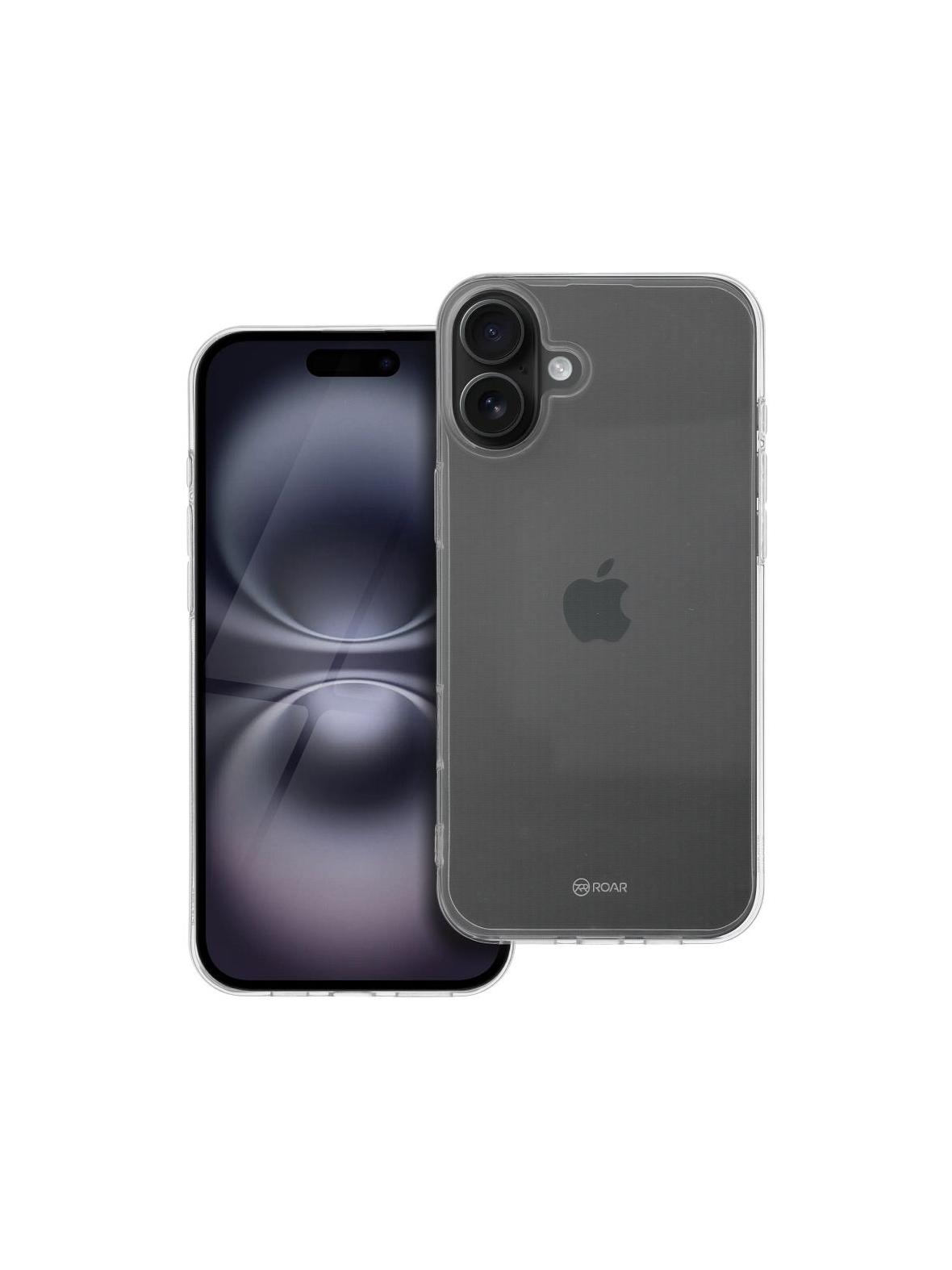 ROAR futerał ALL DAY COLORFUL JELLY do IPHONE 16 Plus transparentny